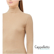 Carica l&#39;immagine nel visualizzatore di Gallery, Maglia Collo Alto Oro MF5389
