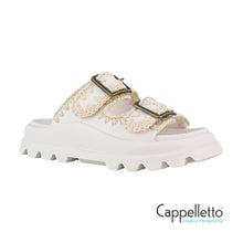 Carica l'immagine nel visualizzatore di Gallery, EVA One-Piece Slide Two Buckle White
