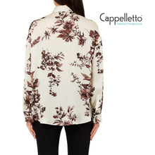 Carica l'immagine nel visualizzatore di Gallery, Camicia in Raso Stampato Choco Ramage CA6366
