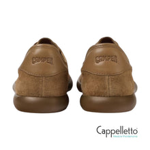 Carica l&#39;immagine nel visualizzatore di Gallery, PELOTAS SOLLER Sneakers Marroni in Nabuck e Pelle Uomo
