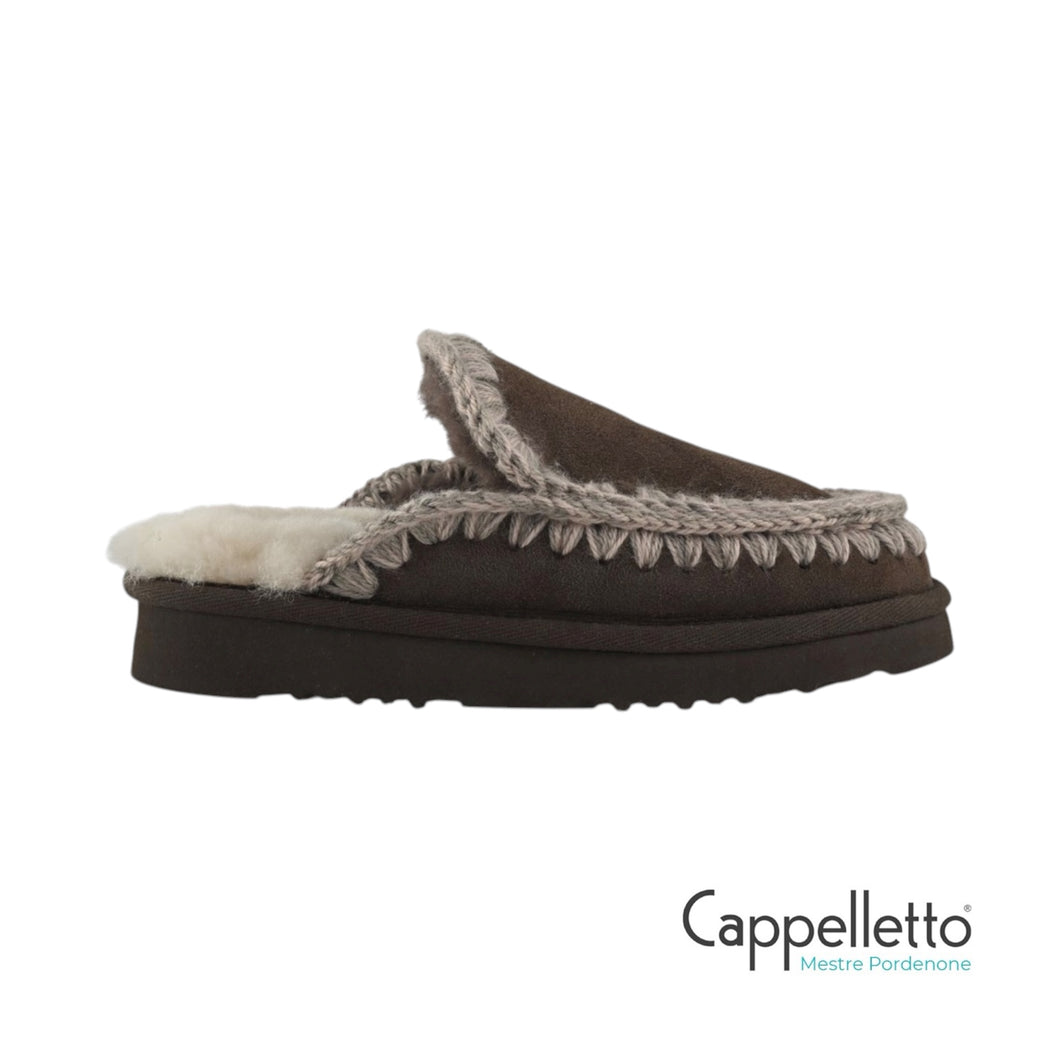 Eskimo Slipper Brown Pepper