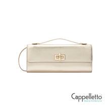 Carica l'immagine nel visualizzatore di Gallery, CLARA CrossBody Clutch Lux Metal Gold
