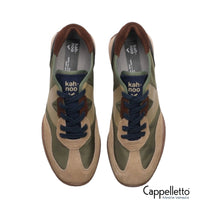 Carica l&#39;immagine nel visualizzatore di Gallery, Sneaker Uomo 9718 Beige/Military
