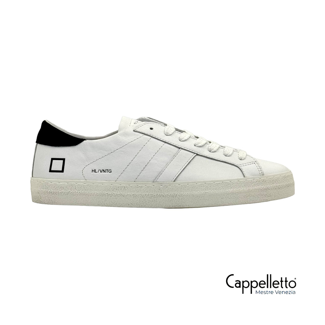 HILL LOW Uomo Calf White/Black