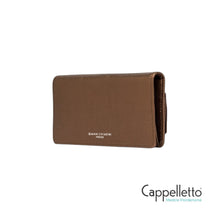 Carica l&#39;immagine nel visualizzatore di Gallery, WALLETS GRAIN 5041 In Pelle Laminata Toasted
