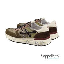 Carica l'immagine nel visualizzatore di Gallery, MICK Sneaker Uomo Military Green/Brown 7717
