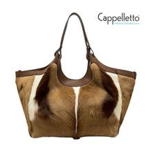 Carica l&#39;immagine nel visualizzatore di Gallery, DUA Big Borsa in Pelle Safari Naturale
