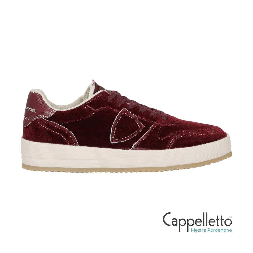 NICE Donna Velluto Bordeaux EL01