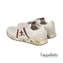 Carica l'immagine nel visualizzatore di Gallery, LUCY Sneaker Donna 8417 Panna e Cuoio
