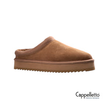 Carica l&#39;immagine nel visualizzatore di Gallery, 249 Suede Slipper Donna Cognac
