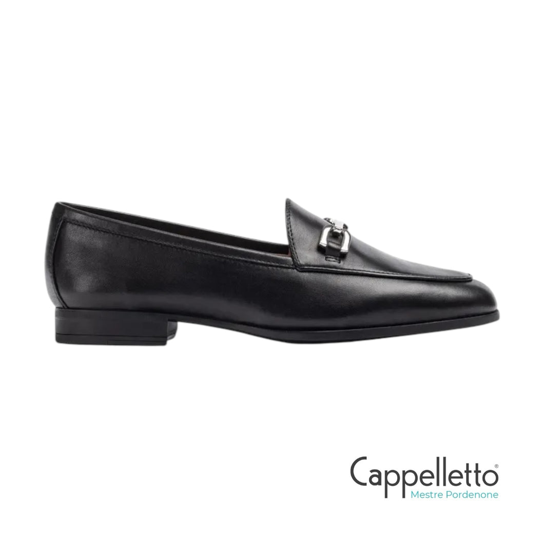DALCY Mocassino Donna in Pelle Nera