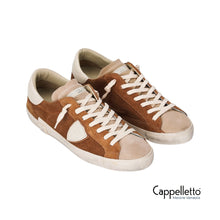 Carica l&#39;immagine nel visualizzatore di Gallery, PRSX LOW Uomo Daim Mixage Cognac/Beige XS11

