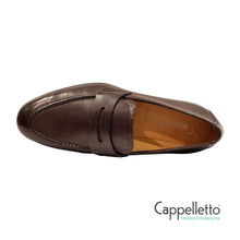 Carica l'immagine nel visualizzatore di Gallery, Loafer Uomo in Nappa Spoleto Testa di Moro
