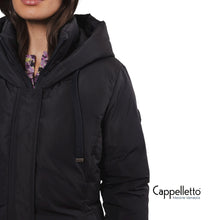 Carica l&#39;immagine nel visualizzatore di Gallery, SOY Cappotto Midi Double Blu Scuro
