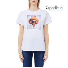 Carica l&#39;immagine nel visualizzatore di Gallery, T-Shirt Moda Manica Corta Bianco/Faithful Shine MF5414
