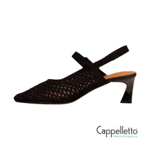 Carica l'immagine nel visualizzatore di Gallery, FLOW SlingBack Cinturini Rete Nero

