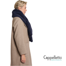 Carica l&#39;immagine nel visualizzatore di Gallery, ASHO Sciarpa Teddy Grigio Notte
