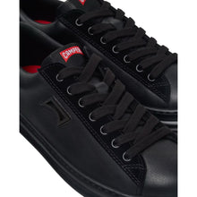Carica l'immagine nel visualizzatore di Gallery, RUNNER Sneaker Uomo in Pelle Nera
