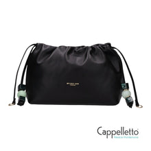Carica l'immagine nel visualizzatore di Gallery, Borsa a Sacchettino 3045 in Pelle Nera
