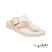 Carica l'immagine nel visualizzatore di Gallery, GIZEH EVA Donna Big Buckle Eggshell
