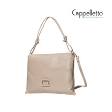 Carica l&#39;immagine nel visualizzatore di Gallery, ELUNA DO Borsa in Pelle Taupe/Gold

