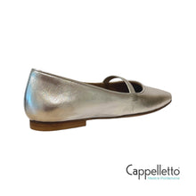 Carica l&#39;immagine nel visualizzatore di Gallery, Ballerina Donna 1826/M Laminato Argento
