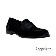 Carica l'immagine nel visualizzatore di Gallery, ELSA Mocassino Donna in Eco Cavallino Nero
