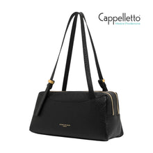 Carica l'immagine nel visualizzatore di Gallery, DEA Borsa Media in Pelle Nero

