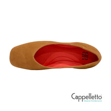 Carica l'immagine nel visualizzatore di Gallery, ROME Ballerina Sacchetto Flex Suede Fudge
