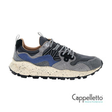 Carica l'immagine nel visualizzatore di Gallery, YAMANO 3 Sneaker Uomo Suede/Nylon Dark Grey-Navy
