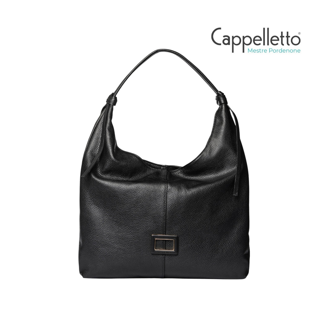 WENDA DO Borsa in Pelle Black/Gold