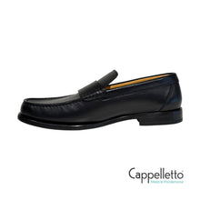 Carica l'immagine nel visualizzatore di Gallery, BRACCIANO Mocassino in Sport Nappa Nero
