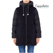 Carica l&#39;immagine nel visualizzatore di Gallery, Imbottito di Piuma Corto Nero MF5014
