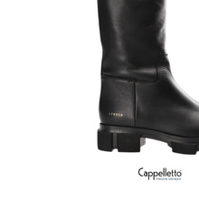 Carica l&#39;immagine nel visualizzatore di Gallery, 551 Leather Boot Donna Vitello Nero
