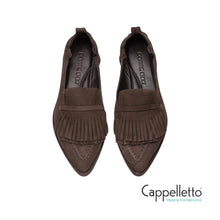 Carica l'immagine nel visualizzatore di Gallery, GRACE 1323 Scarpa Flat Camoscio Toffee
