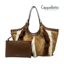 Carica l&#39;immagine nel visualizzatore di Gallery, DUA Big Borsa in Pelle Safari Naturale
