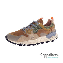 Carica l&#39;immagine nel visualizzatore di Gallery, YAMANO 3 Uomo Suede/Nylon Grey-Light Brown-Beige
