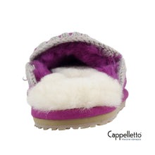 Carica l&#39;immagine nel visualizzatore di Gallery, Slipper Full Eskimo Stitch Ciclamino
