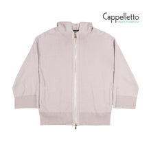 Carica l&#39;immagine nel visualizzatore di Gallery, COSTA Maglia con Zip e Cappuccio - Guscio d&#39;Uovo
