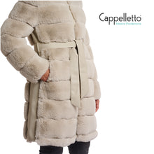 Carica l&#39;immagine nel visualizzatore di Gallery, BRIDGET EcoPelliccia con Dettagli in EcoPelle Betulla
