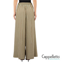 Carica l'immagine nel visualizzatore di Gallery, Pantalone Wide Green/Tabacco CA6089
