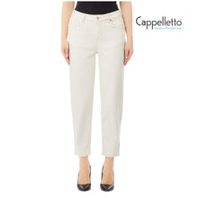 Carica l&#39;immagine nel visualizzatore di Gallery, Pantaloni CARROT Ecru UF5135
