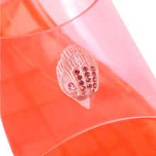 Carica l'immagine nel visualizzatore di Gallery, MADDISON Mule con Zeppa Trasparente/Arancio
