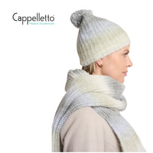 Carica l&#39;immagine nel visualizzatore di Gallery, NIM Berretto Multicolo con PomPon Verde Mix
