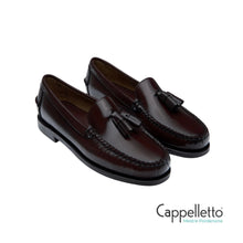 Carica l'immagine nel visualizzatore di Gallery, CLASSIC WILL Mocassino Donna in Pelle Brown Burgundy
