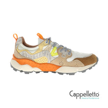 Carica l'immagine nel visualizzatore di Gallery, YAMANO 3 Sneaker UNI Suede/Nylon Animalier Light Brown
