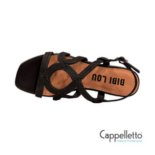 Carica l'immagine nel visualizzatore di Gallery, MELI Sandalo Flat Nero
