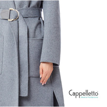 Carica l&#39;immagine nel visualizzatore di Gallery, Cappotto Vestaglia Grigio Medio CF5283
