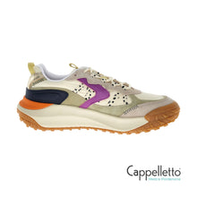 Carica l'immagine nel visualizzatore di Gallery, CLUB ACT 2 Sneaker Donna Suede/Nylon White-Pink
