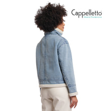 Carica l&#39;immagine nel visualizzatore di Gallery, BECK Giubbo in Denim con Interno in EcoPelliccia
